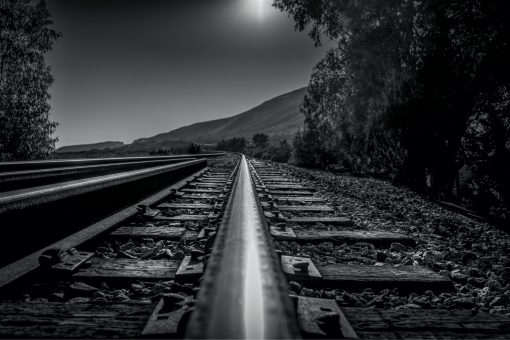 Railroad Train Track | High Iron Open Edition | Fine Art Photography Print Santa Barbara County