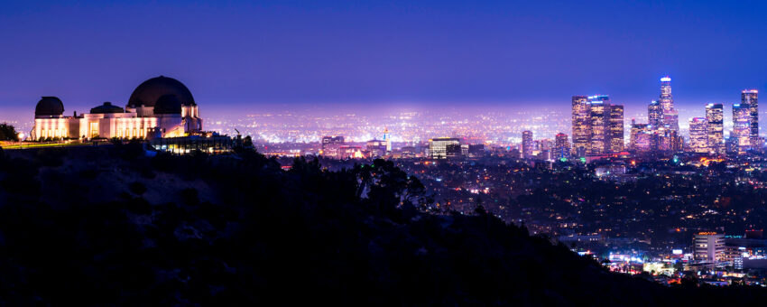 Griffith Observatory | Angel en Azul Limited Edition | Fine Art Photography Print Los Angeles | Hollywood California