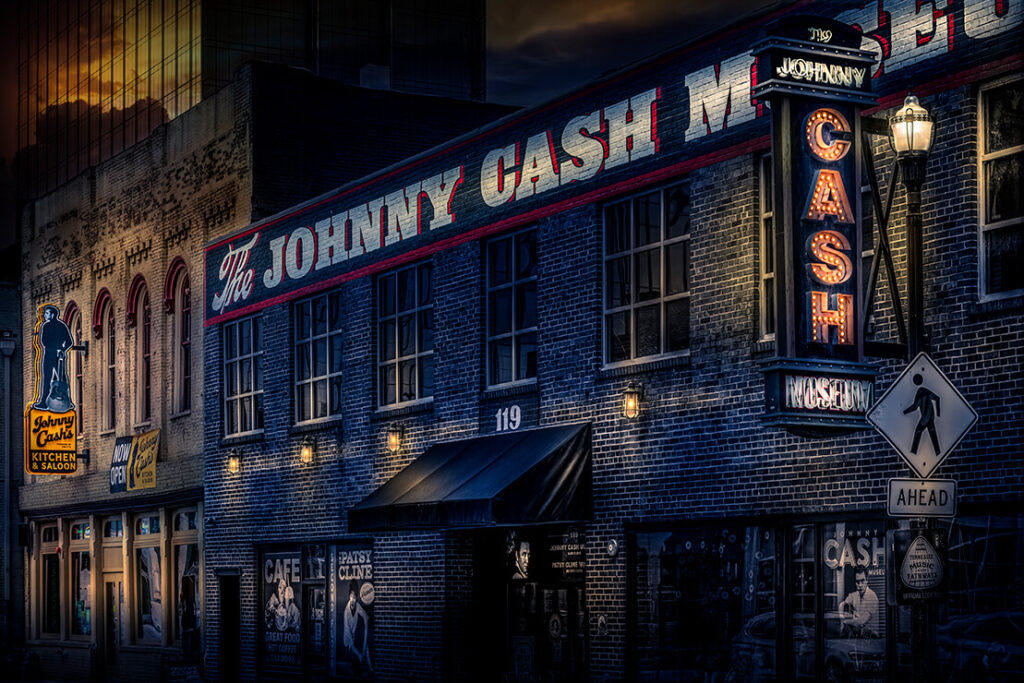johnny cash museum country music hall of fame nashville fine art collector print